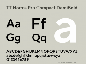 TT Norms Pro Compact DemiBold Version 3.200.25102023图片样张