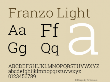 Franzo Light Version 1.100262; 2013图片样张