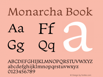 Monarcha-Book Version 1.000 2010 initial release图片样张