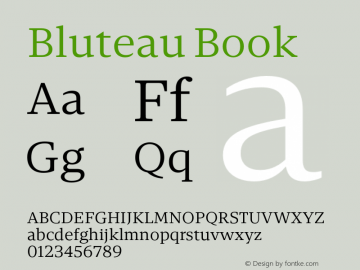 Bluteau Book Version 1.000;Glyphs 3.1.2 (3151)图片样张