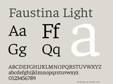 Faustina Light Version 1.200图片样张