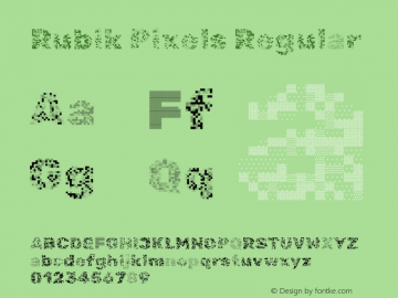 Rubik Pixels Regular Version 2.200图片样张