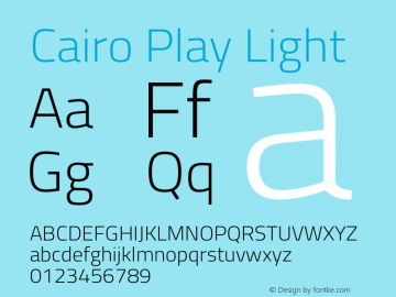 Cairo Play Light Version 3.130;gftools[0.9.24]图片样张