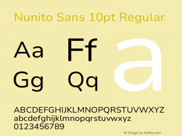 Nunito Sans 10pt Regular Version 3.101;gftools[0.9.27]图片样张