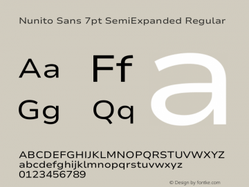 Nunito Sans 7pt SemiExpanded Regular Version 3.101;gftools[0.9.27]图片样张