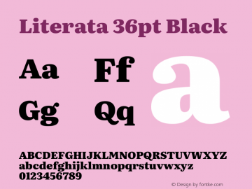 Literata 36pt Black Version 3.103;gftools[0.9.29]图片样张