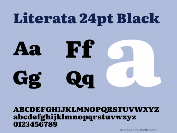 Literata 24pt Black Version 3.103;gftools[0.9.29]图片样张