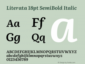 Literata 18pt SemiBold Italic Version 3.103;gftools[0.9.29]图片样张