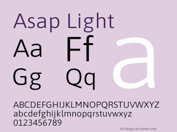 Asap Light Version 3.001图片样张