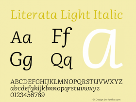 Literata Light Italic Version 3.103;gftools[0.9.29]图片样张