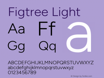 Figtree Light Version 2.001;gftools[0.9.30]图片样张