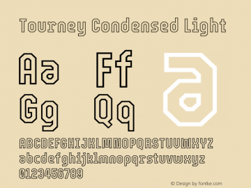 Tourney Condensed Light Version 1.015图片样张