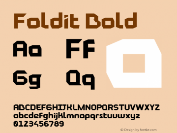 Foldit Bold Version 1.003图片样张