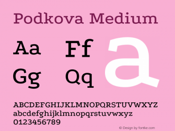 Podkova Medium Version 2.103图片样张