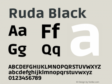 Ruda Black Version 2.001图片样张