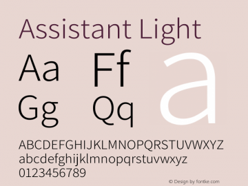 Assistant Light Version 3.000图片样张