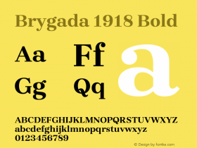 Brygada 1918 Bold Version 3.006图片样张