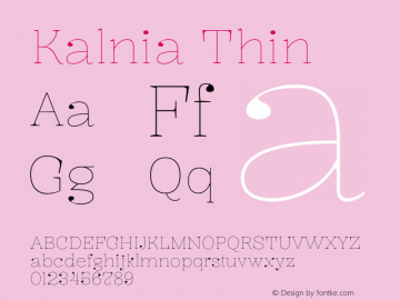 Kalnia Thin Version 1.105图片样张