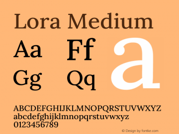 Lora Medium Version 3.008图片样张