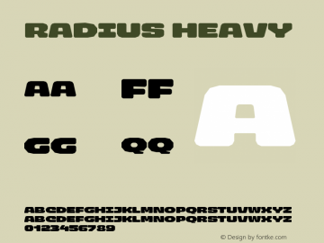 Radius-Heavy Version 1.000;FEAKit 1.0图片样张
