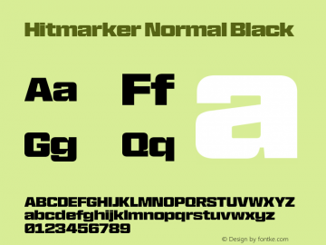 Hitmarker Normal Black Version 1.000图片样张