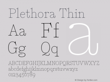 Plethora-Thin Version 1.00图片样张