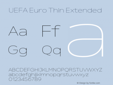 UEFA Euro Thin Extended Version 1.000;FEAKit 1.0图片样张