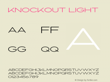Knockout-Light Version 1.000图片样张