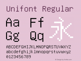 Unifont Version 15.0.01图片样张