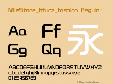 MileStone_Itfunz_fashion Version 1.00 August 31, 2010, initial release图片样张