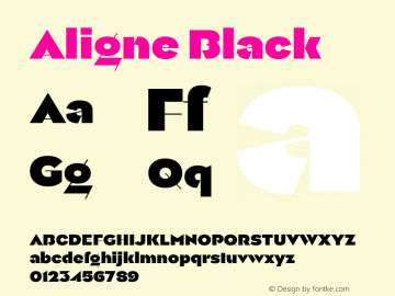 Aligne Black Version 2.100图片样张