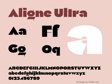 Aligne Ultra Version 2.100图片样张