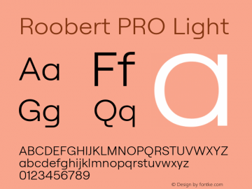 Roobert PRO Light Version 3.003图片样张