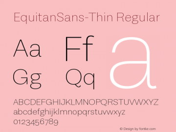 EquitanSans-Thin Version 1.0;com.myfonts.easy.indian-type-foundry.equitan-sans.thin.wfkit2.version.4x1D图片样张