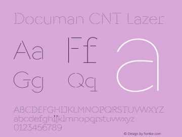 Documan CNT Lazer Version 3.002;Glyphs 3.1.1 (3138)图片样张