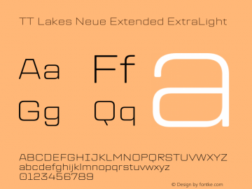 TT Lakes Neue Extended ExtraLight Version 2.000.11012023图片样张