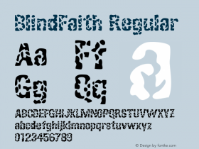 BlindFaith Regular 001.000图片样张