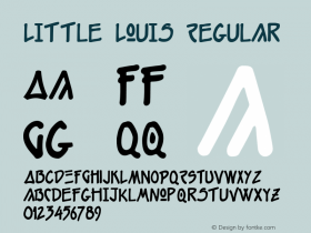 Little Louis Regular 001.000图片样张