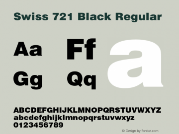 Swiss 721 Black Regular 003.001图片样张