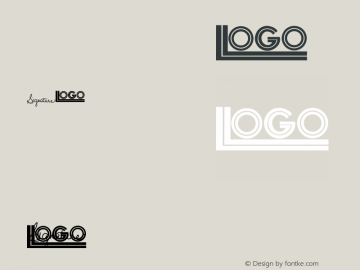 SIGLOGO Regular 001.000 Font Sample