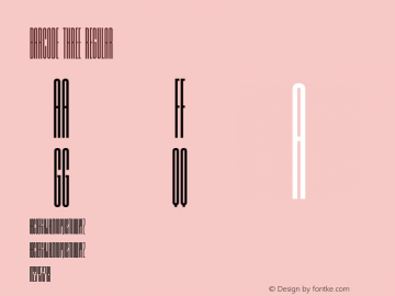 Barcode Three Regular 001.000图片样张