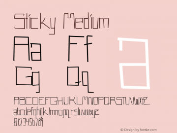 Sticky Medium Version 001.000图片样张
