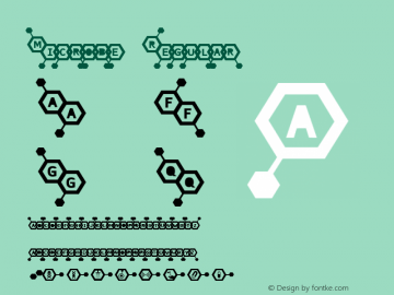 Microbe Regular Macromedia Fontographer 4.1.4 29.07.2002图片样张