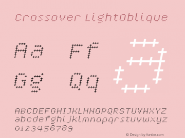 Crossover LightOblique version 1.00图片样张