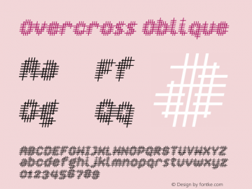 Overcross Oblique version 1.00图片样张