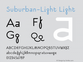 Suburban-Light Light Version 1.00图片样张