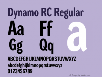 Dynamo RC Regular 001.000图片样张