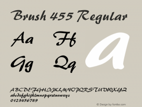 Brush 455 Regular 003.001图片样张