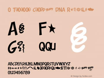 0 Toon Copy DNA Regular 001.000图片样张