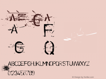 AlliedEngine GreasedA Version 1.000 Font Sample